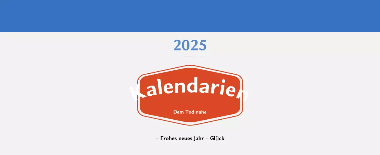 Retro-Konzept Erinnerungskalender in rot