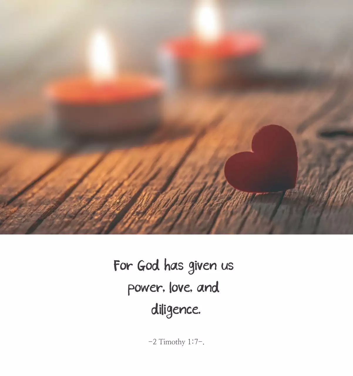 Promote a simple calligraphy Bible Church