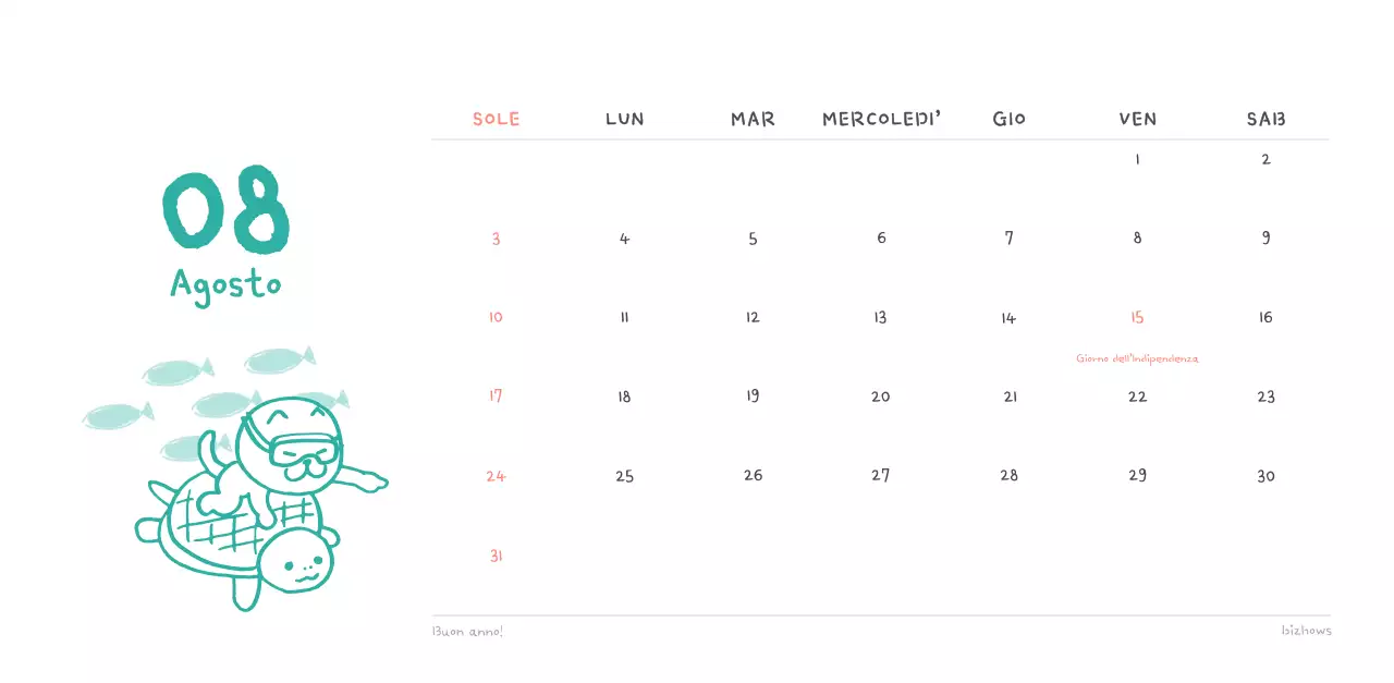 Calendario giornaliero in avorio
