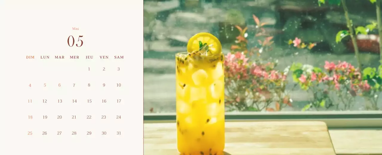 Promouvoir Beige Vintage Cafe