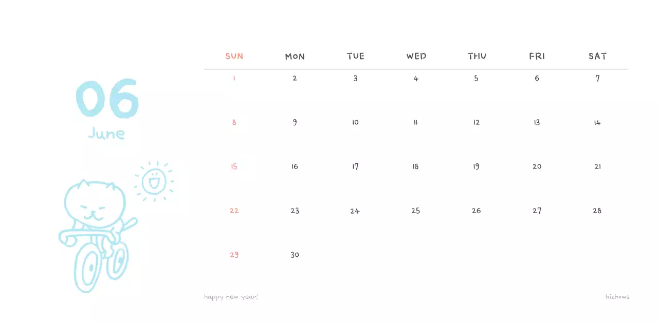 アイボリーのかわいらしい日めくりカレンダー