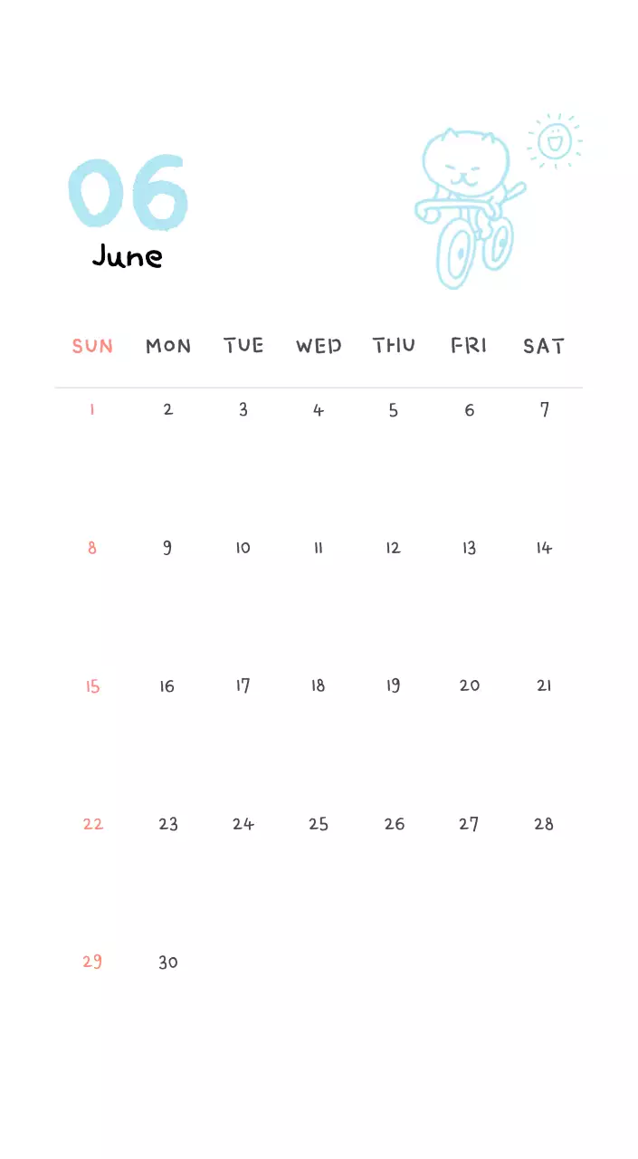 アイボリーのかわいらしい日めくりカレンダー