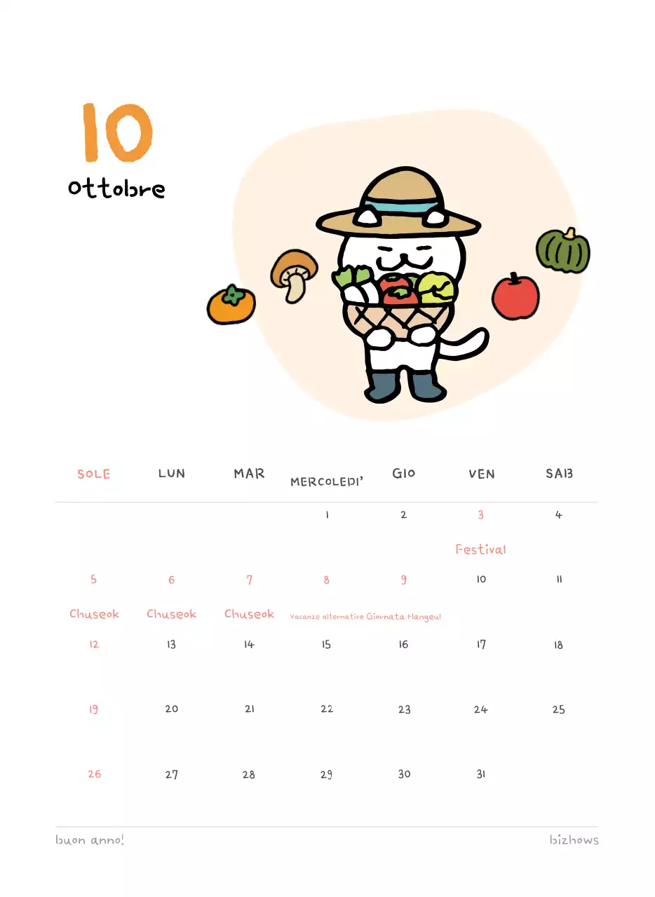 Calendario giornaliero in avorio