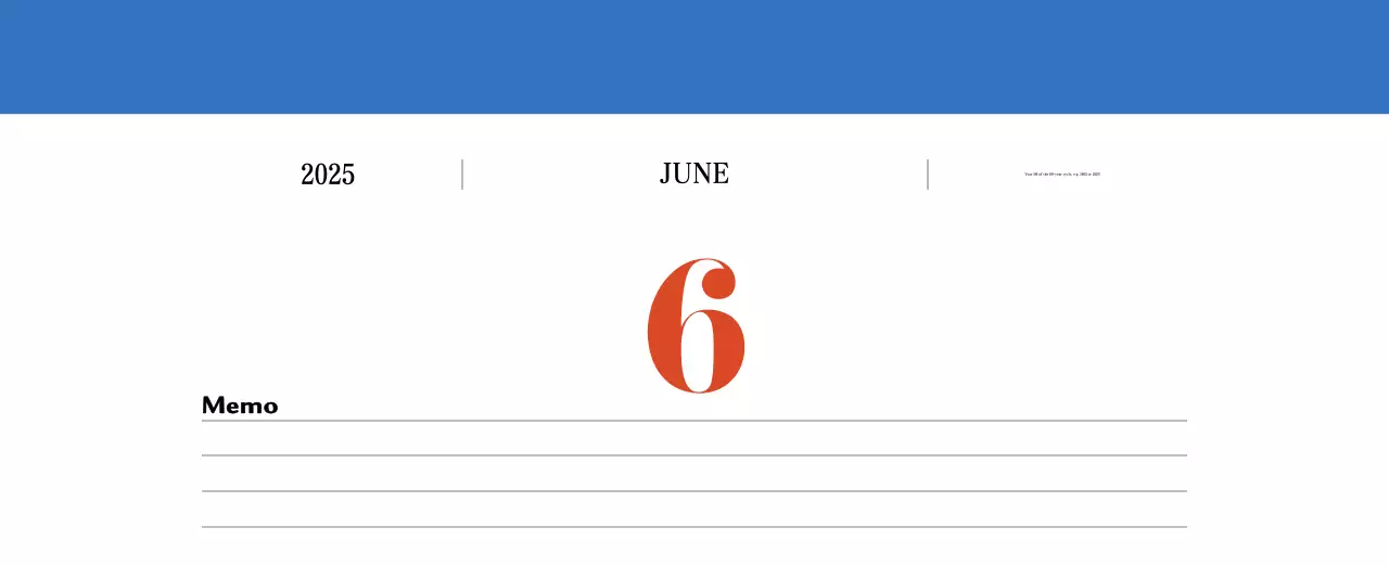 Retro concept nostalgia calendar in red