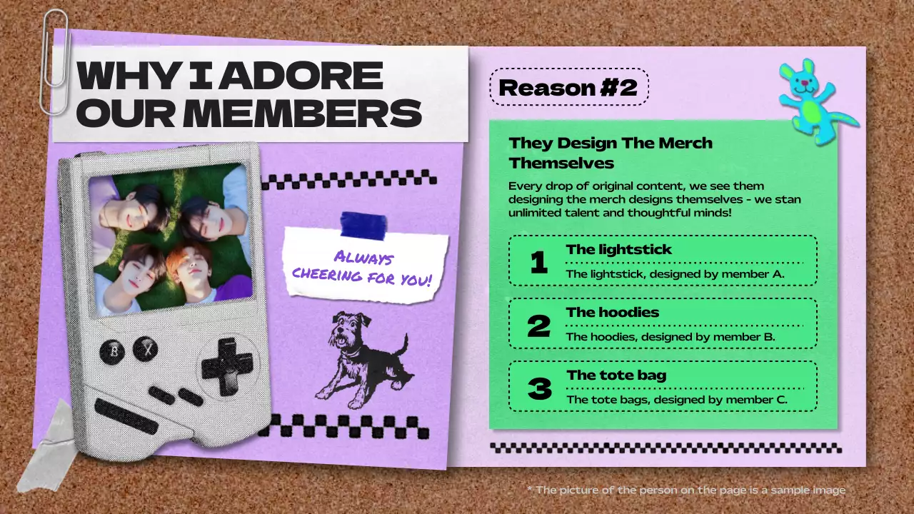 Purple Trendy Idol Guide Presentation