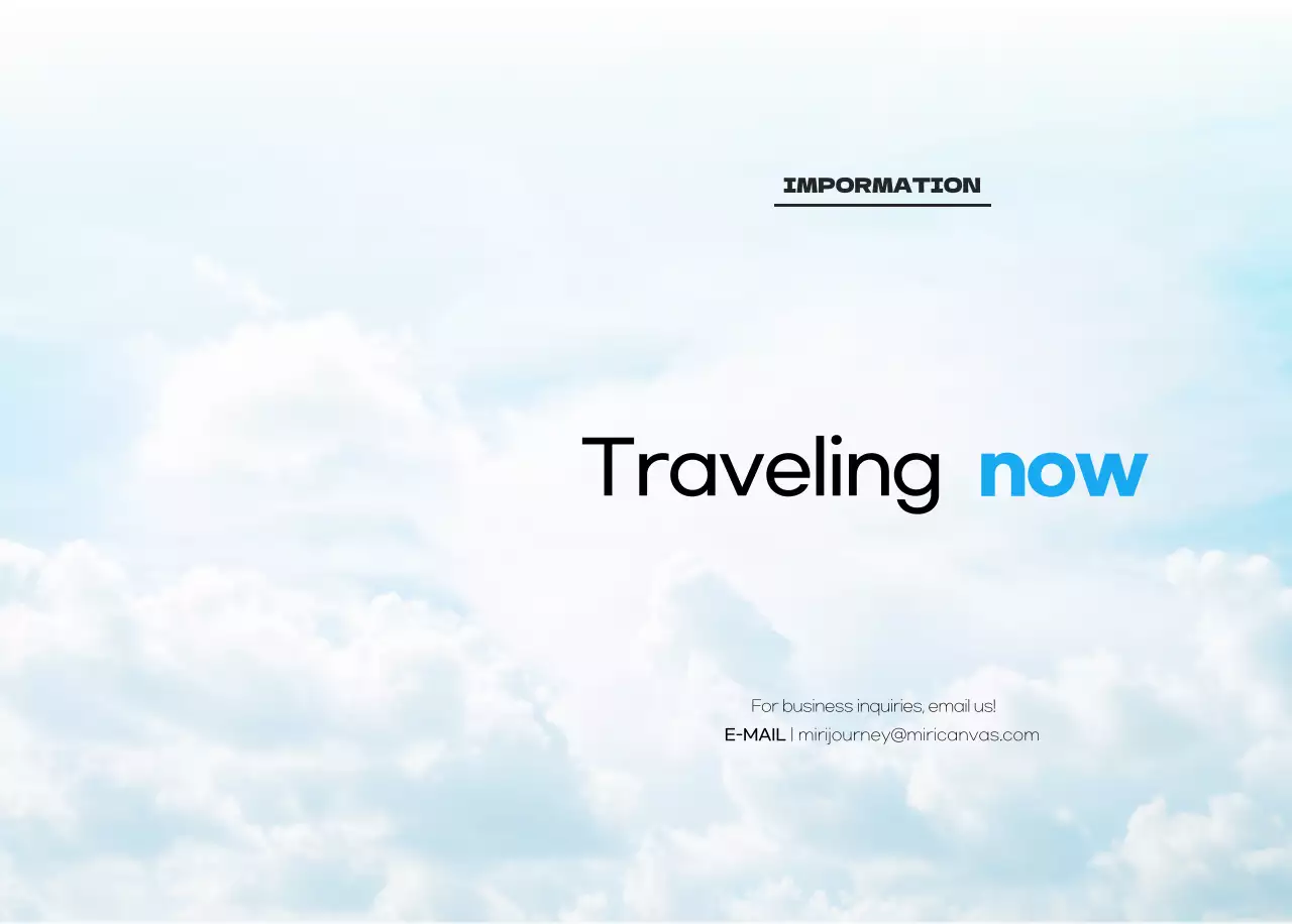 Sky photo clean calendar