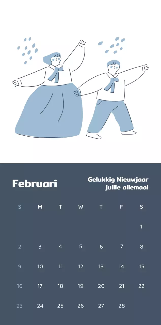 Kalenders met kleurrijke en emotionele illustraties