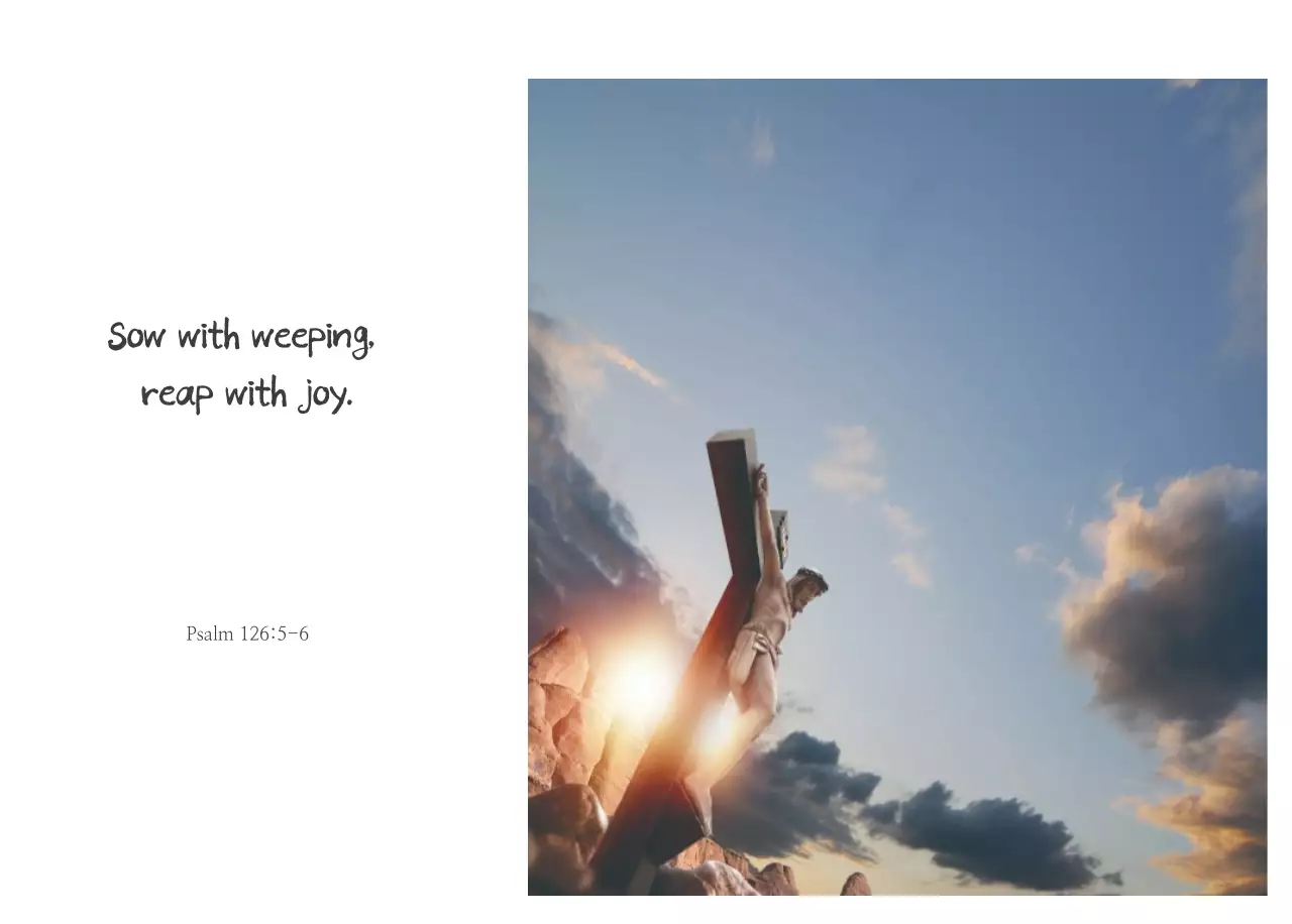 Promosi Gereja Alkitab Kaligrafi Sederhana