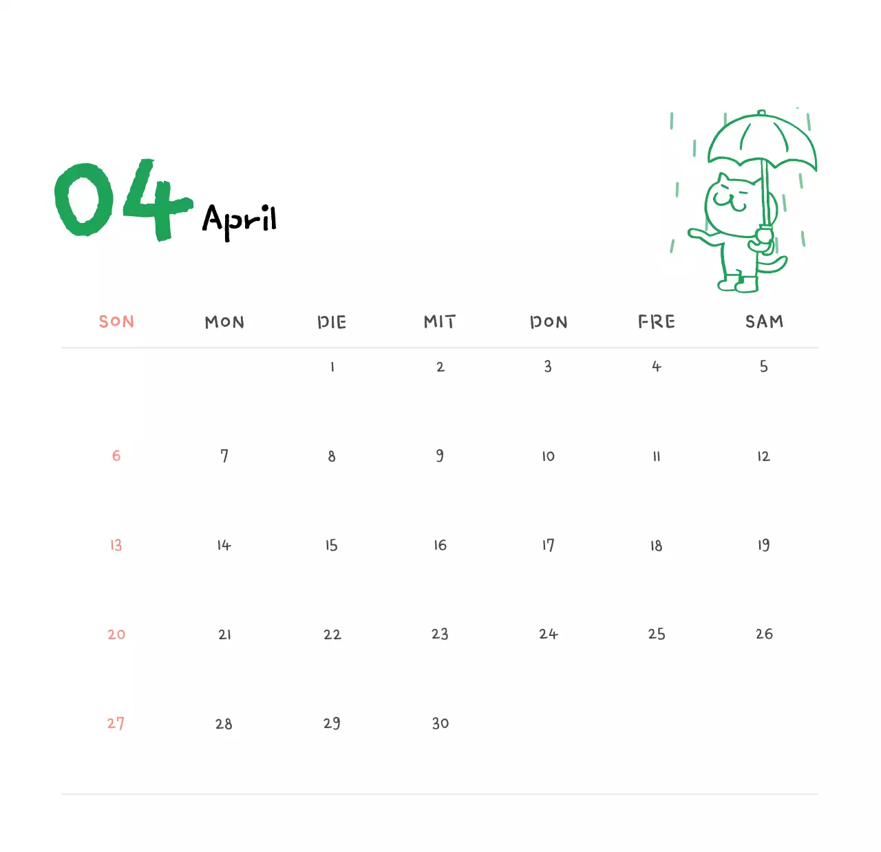 Tageskalender aus Elfenbein