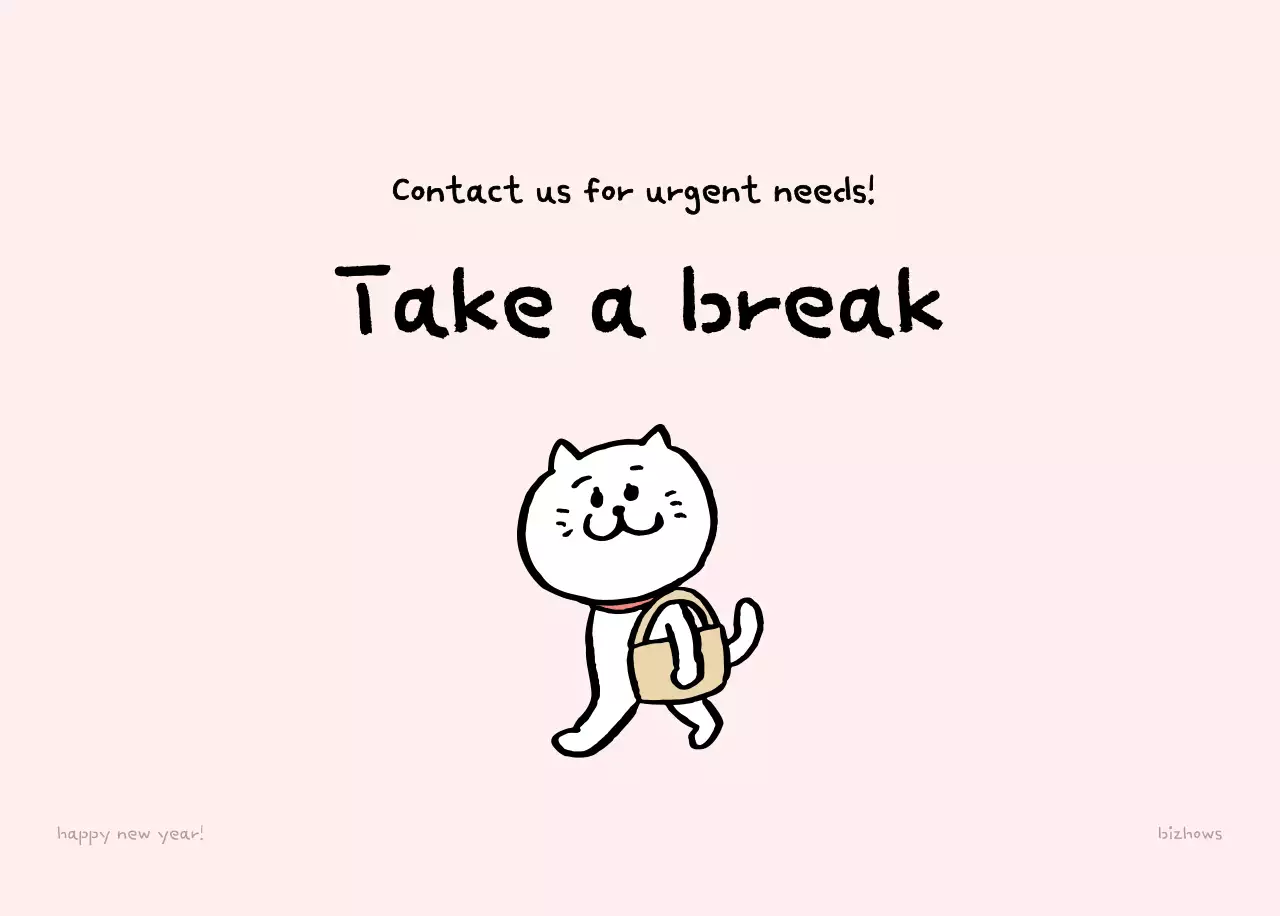 Ivory Cozy Daily Calendar