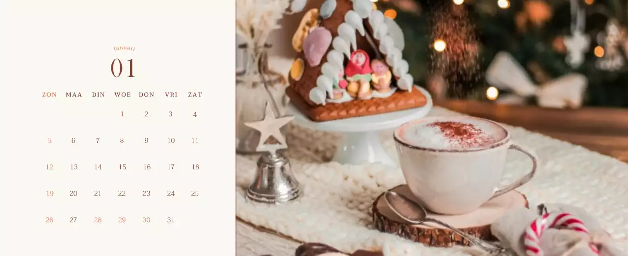 Promote Beige Vintage Café