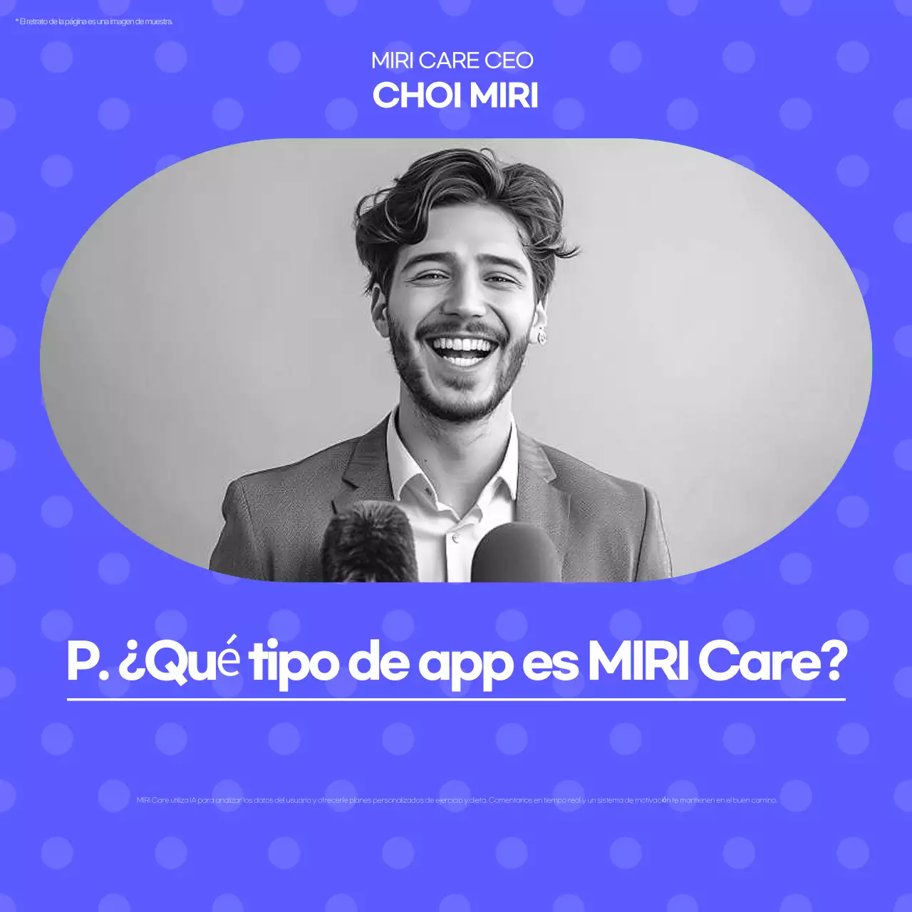 Colección de plantillas de entrevistas modernas azules