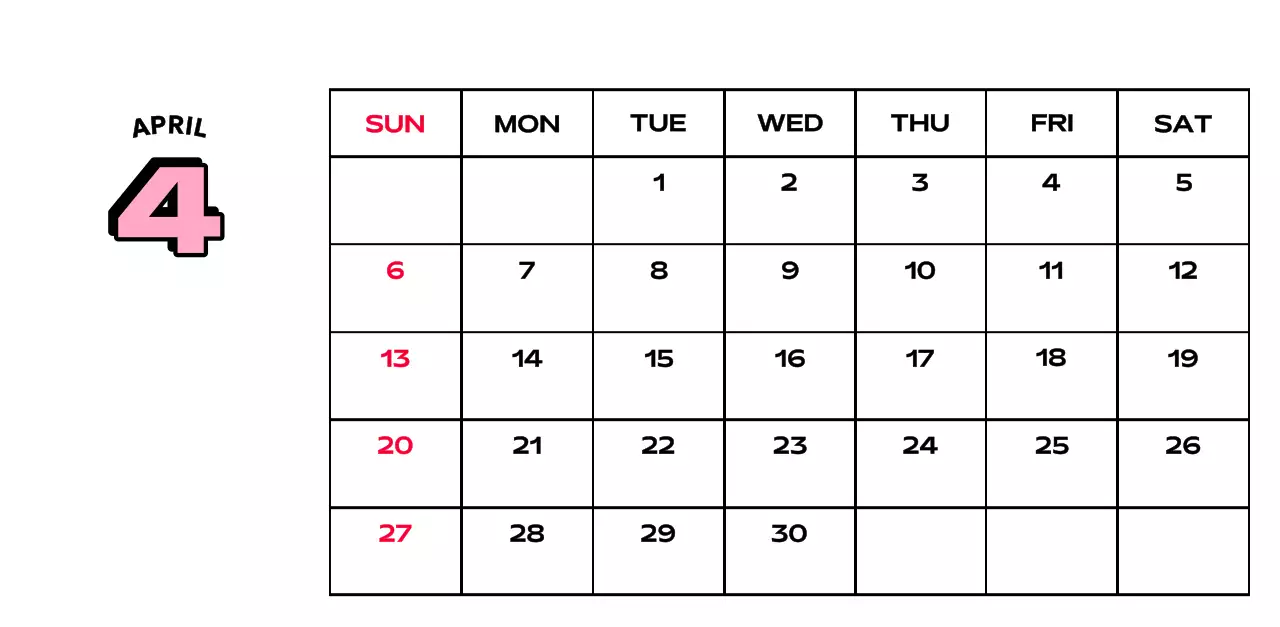 Colorful calendars with a variety of retro illustrations