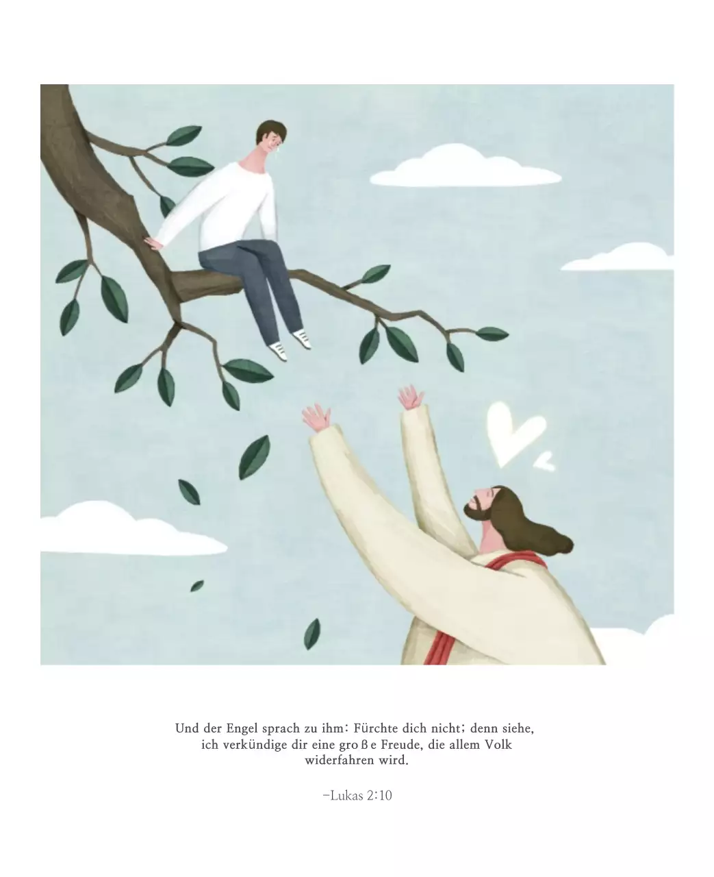 Pastell saubere Illustration Kirche