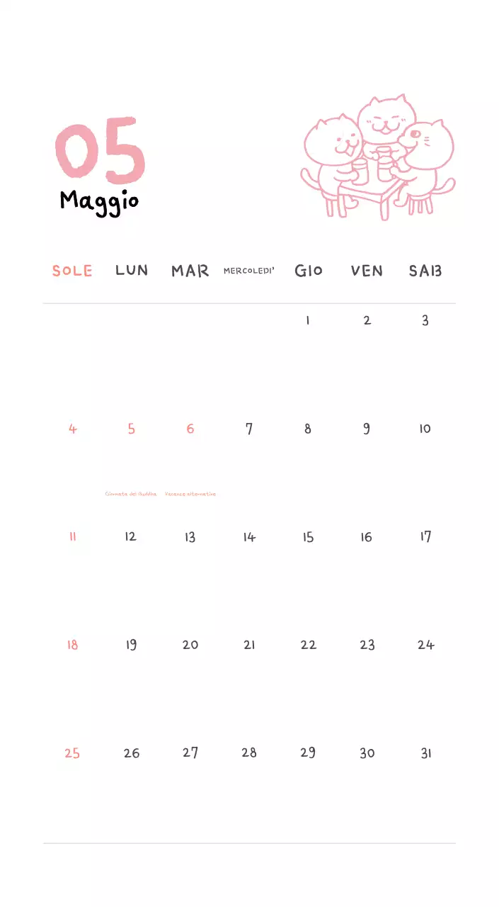 Calendario giornaliero in avorio