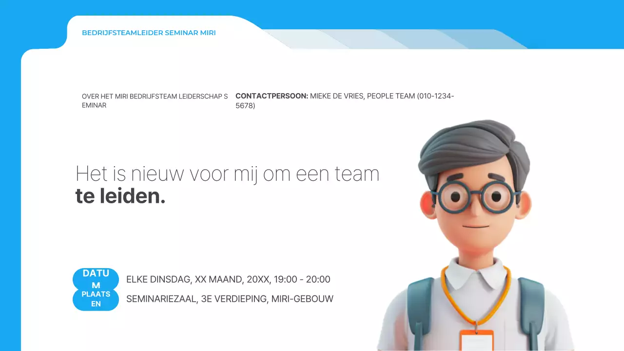 Over het Blue Modern Seminar