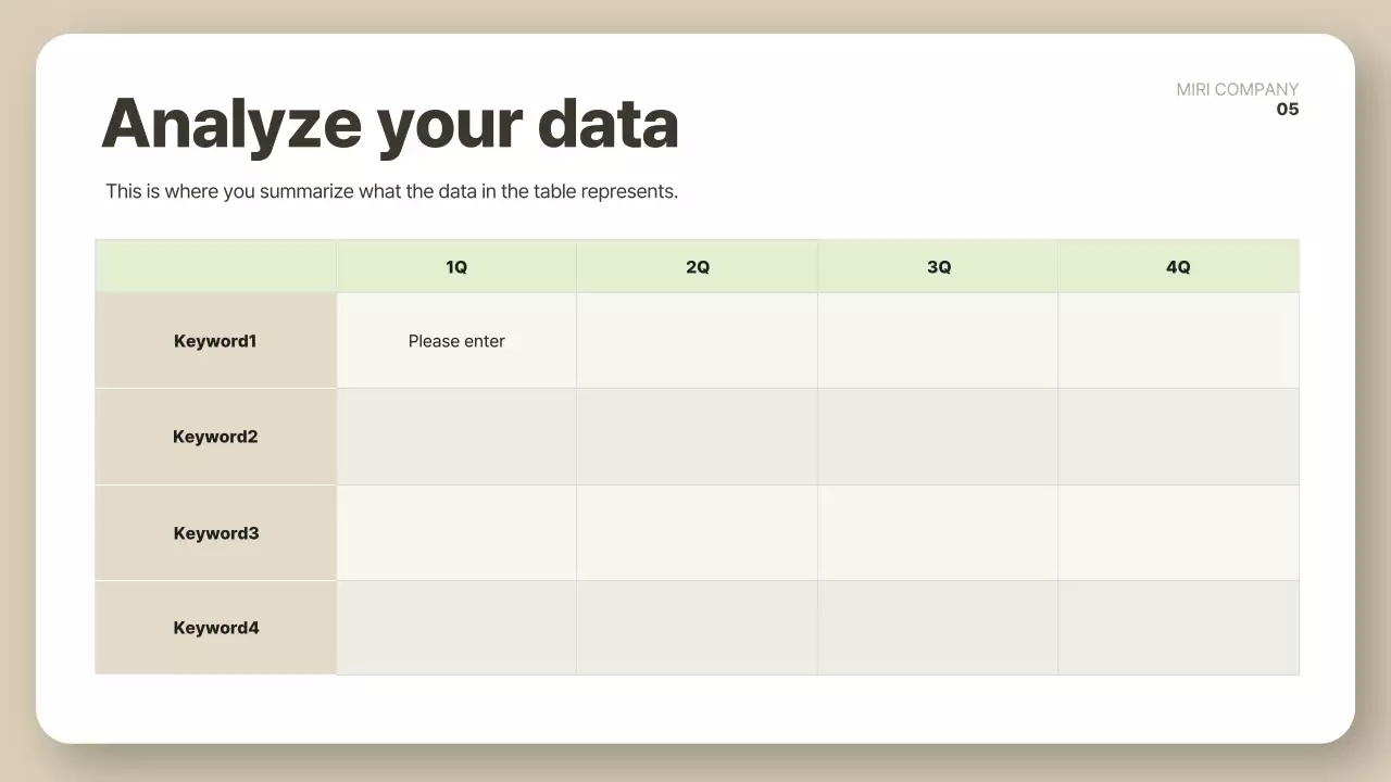 Beige Simple Company Report Document Presentation