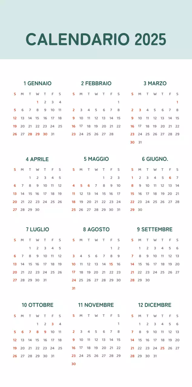 Calendari con illustrazioni colorate ed emozionali
