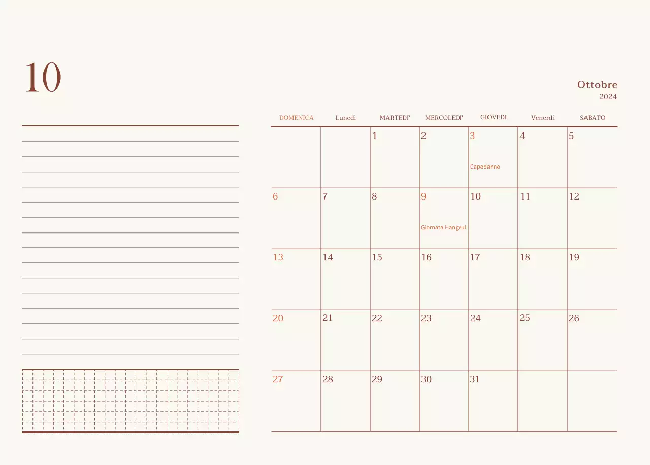 Layout fotografico di un caffè emozionale in beige e marrone