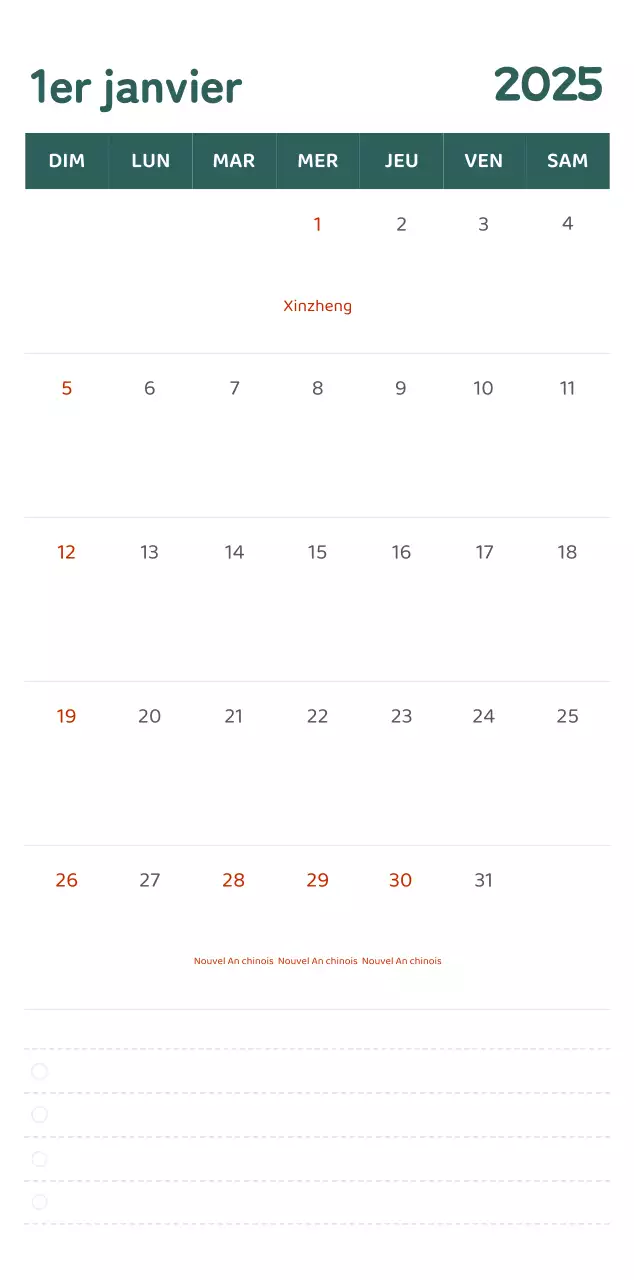 Calendriers avec illustrations colorées et émotionnelles