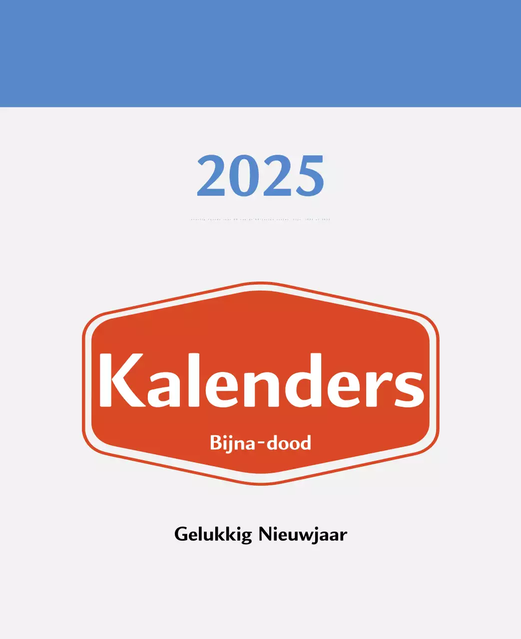 Retro concept memory kalender in rood