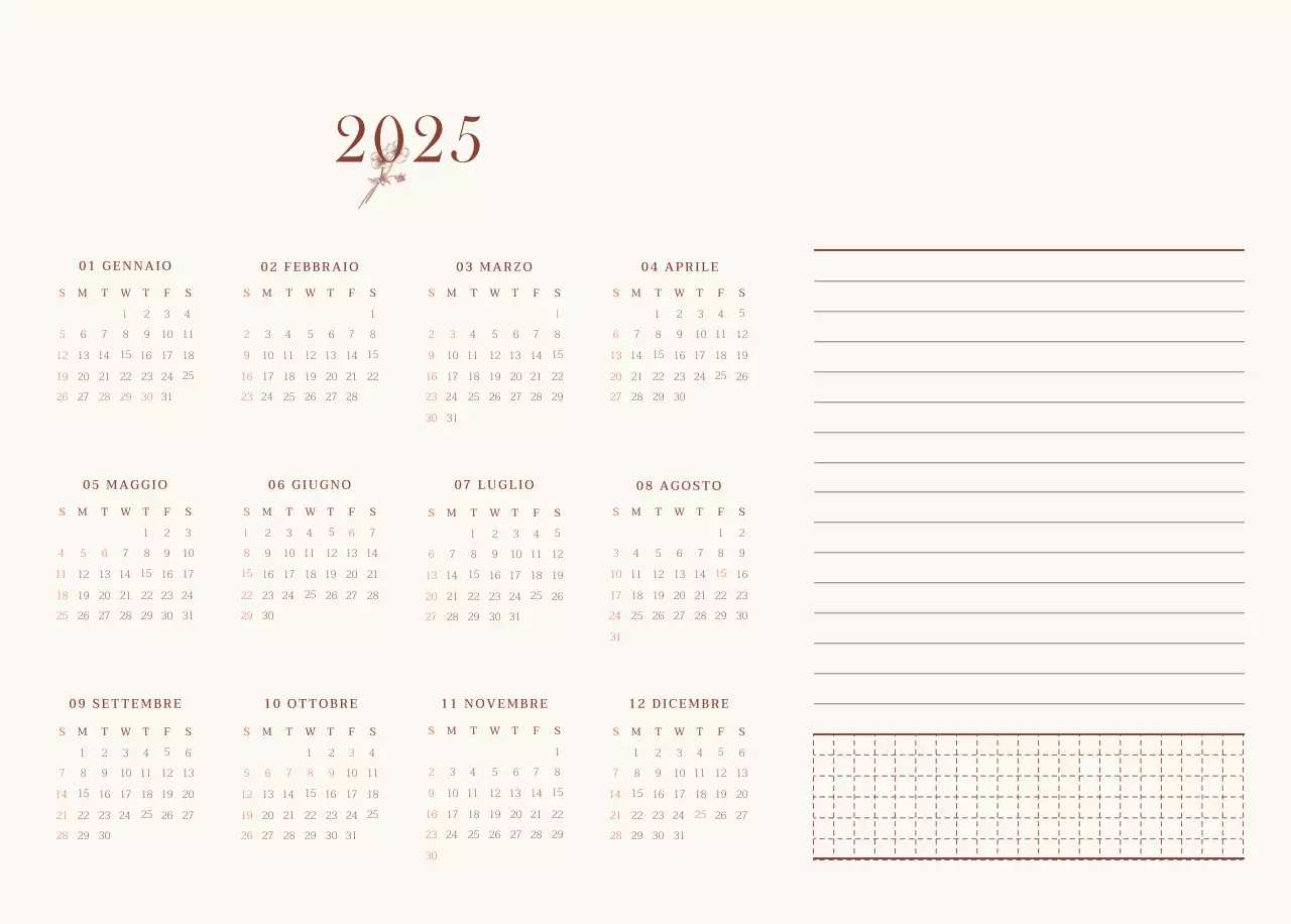 Layout fotografico di un caffè emozionale in beige e marrone