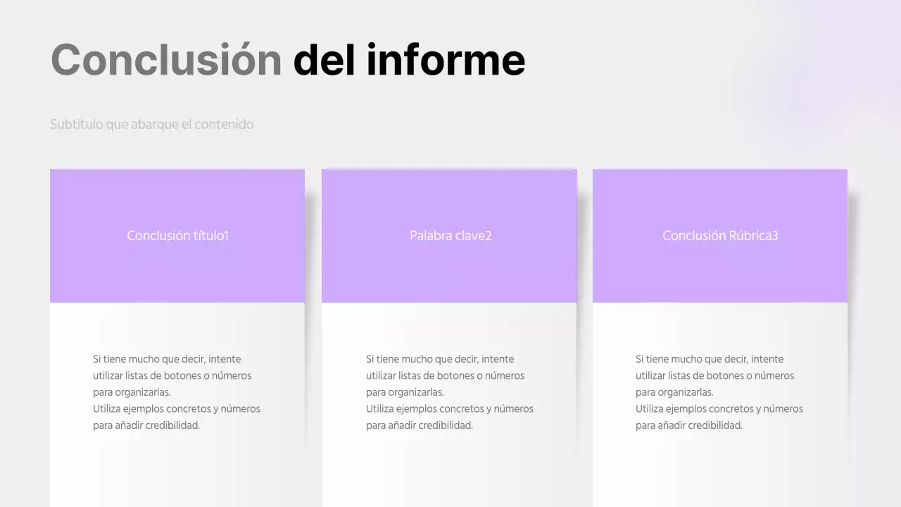 Un sencillo reportaje en malva y gris