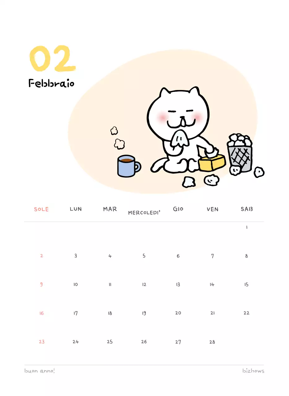 Calendario giornaliero in avorio