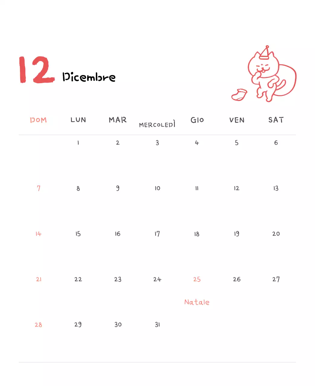 Calendario giornaliero in avorio