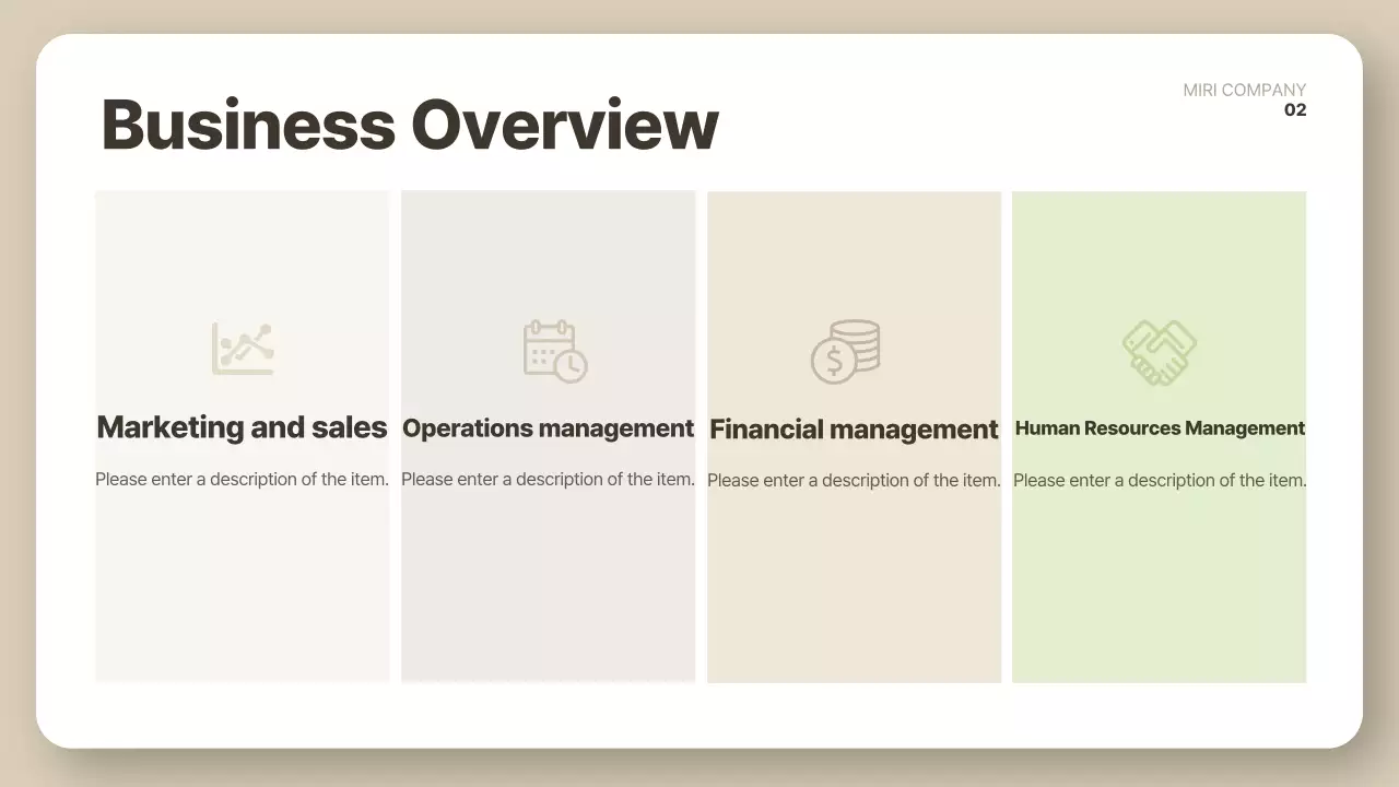 Beige Simple Company Report Document Presentation