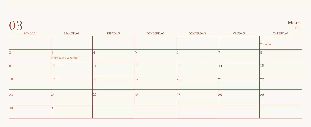 Promote Beige Vintage Café