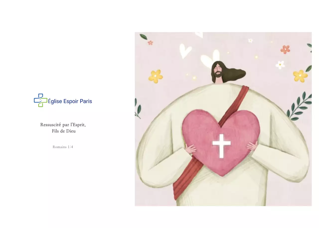 Illustration pastel de l'église