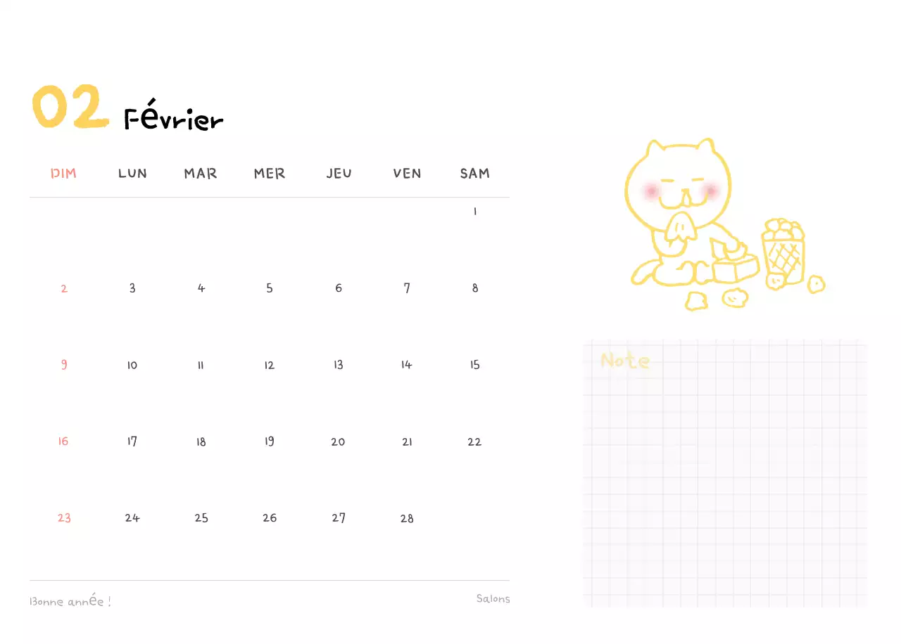 Calendrier journalier en ivoire