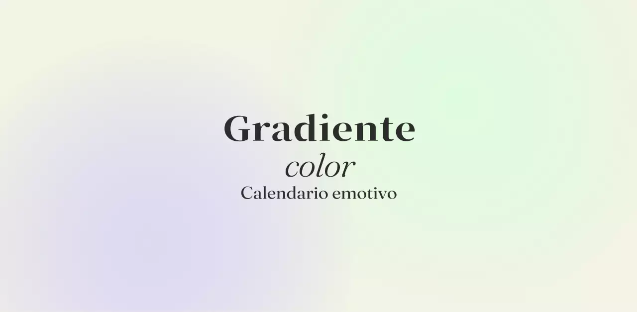Calendario minimalista a gradi