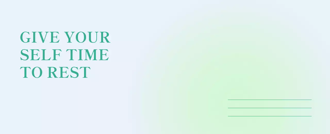 Gradient Minimalist Calendar