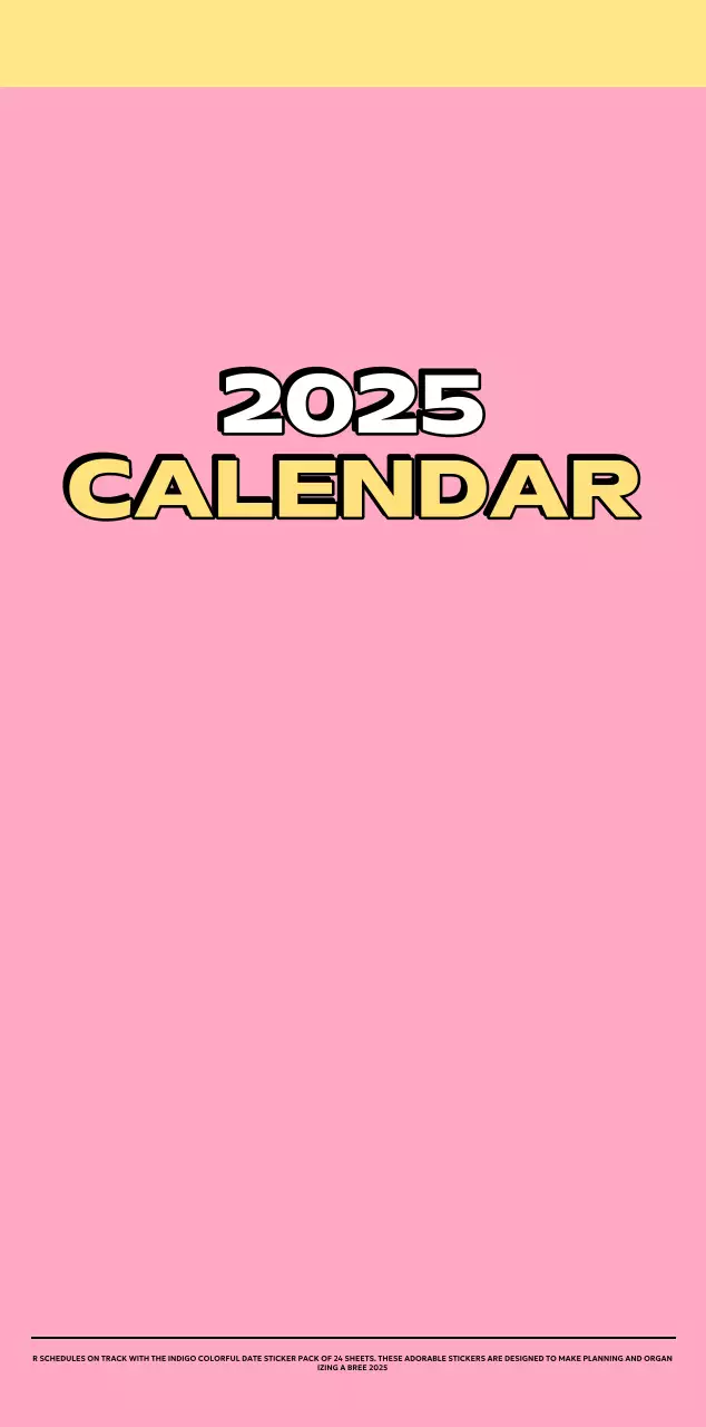 Colorful calendars with a variety of retro illustrations