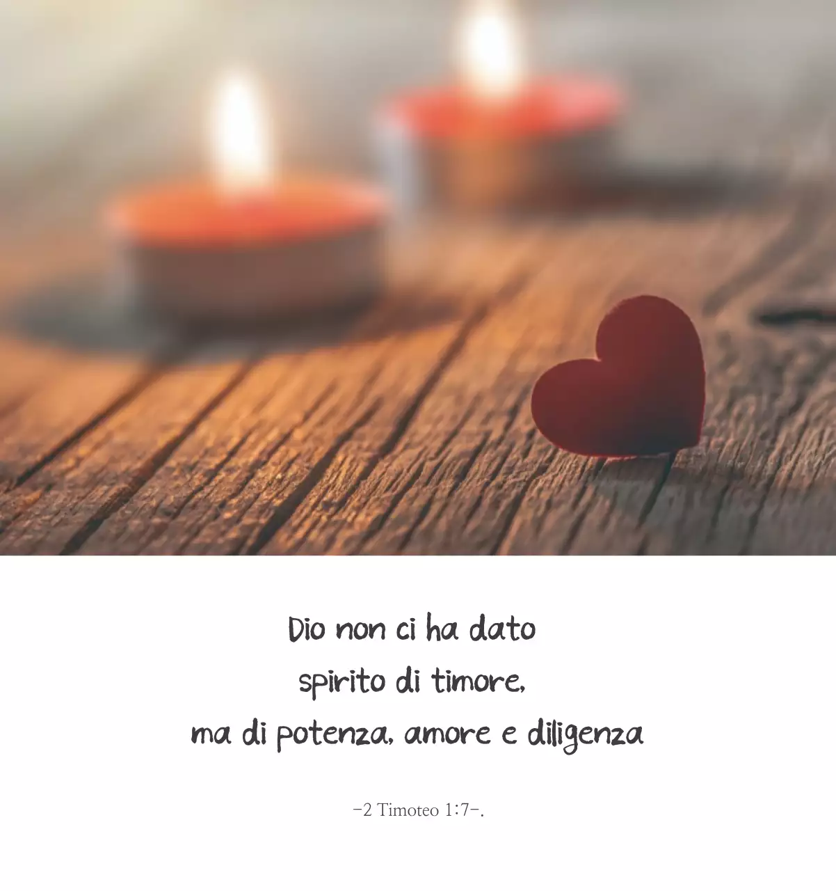 Promozione della chiesa biblica in calligrafia semplice