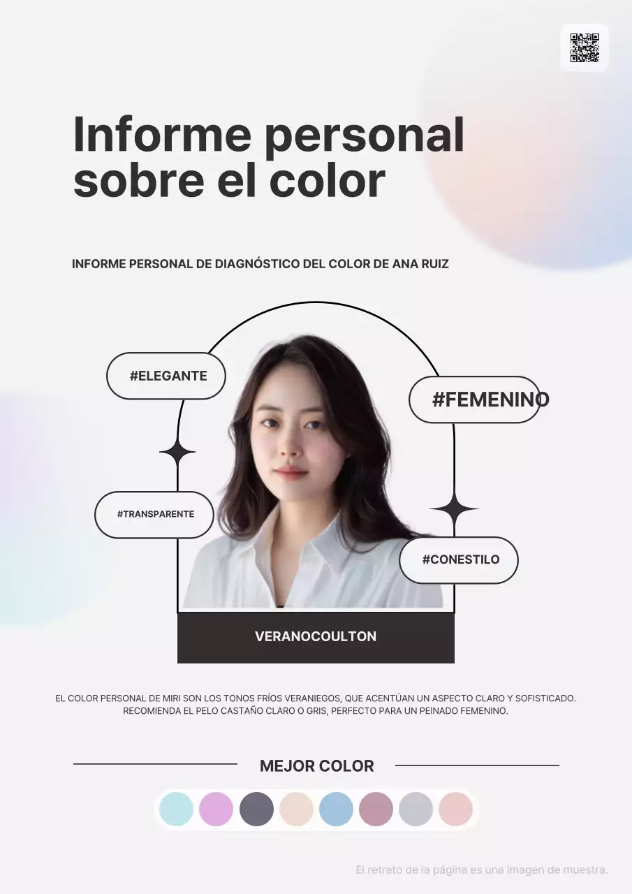 Informe sobre la moda blanca y limpia