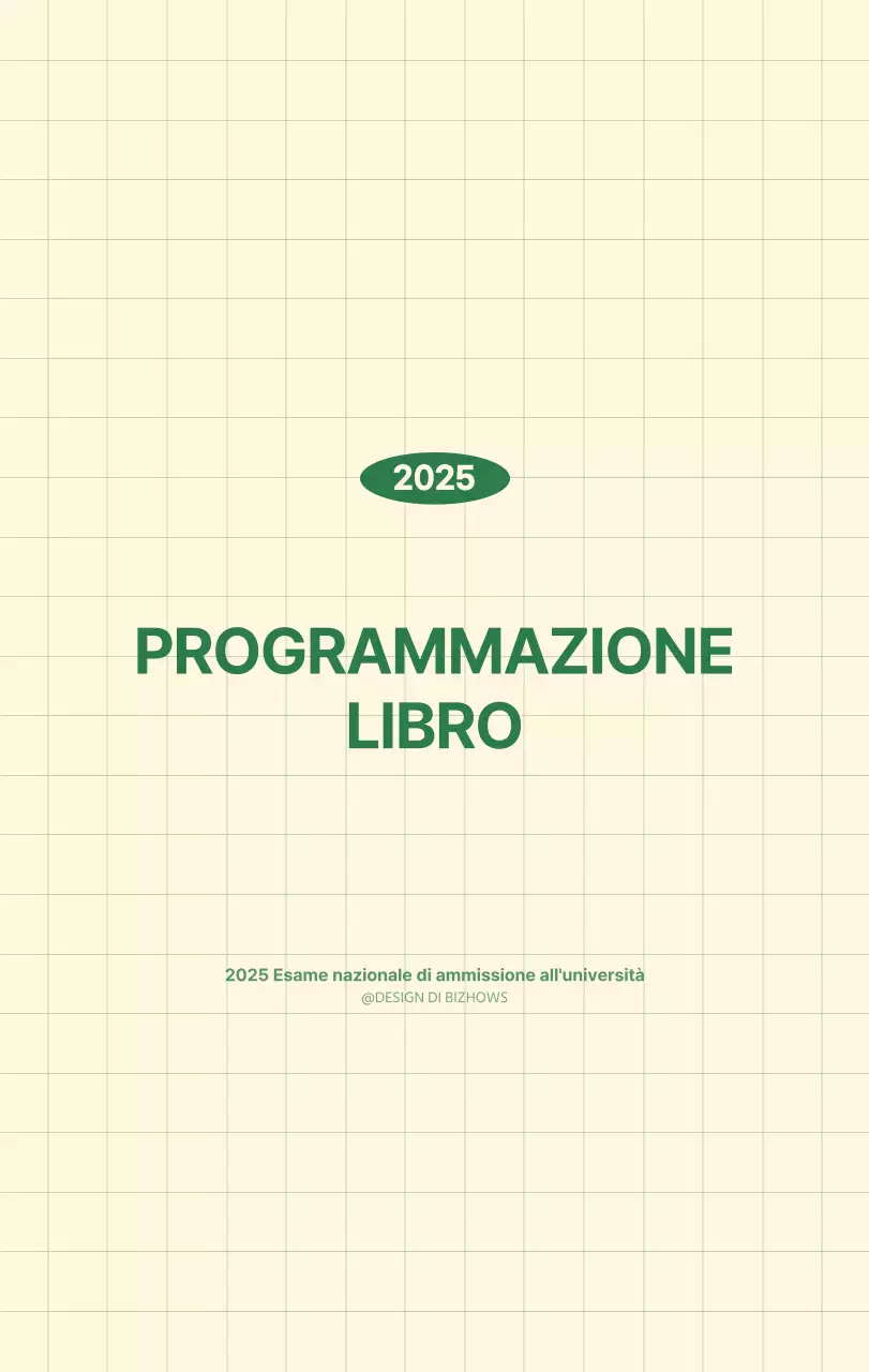 Calendario da parete SAT D-Day concept in verde e giallo chiaro