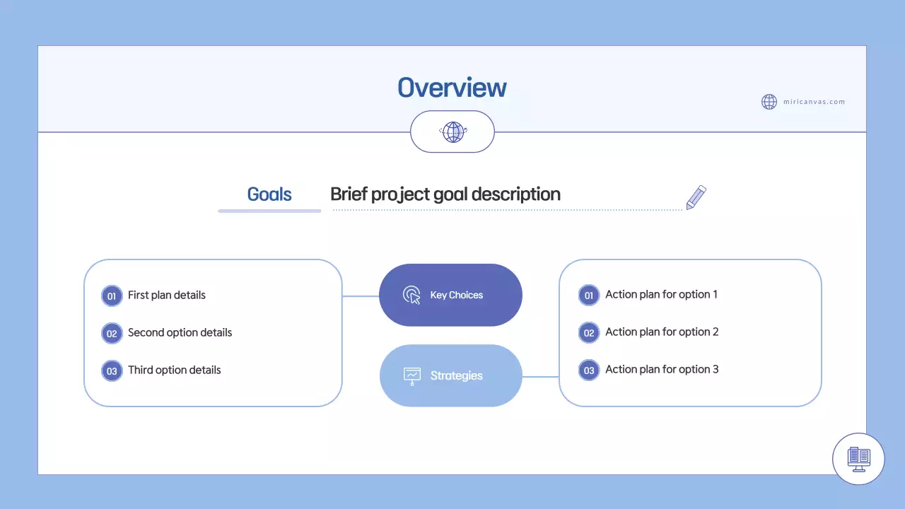 Blue Simple Project Proposal Guide Presentation
