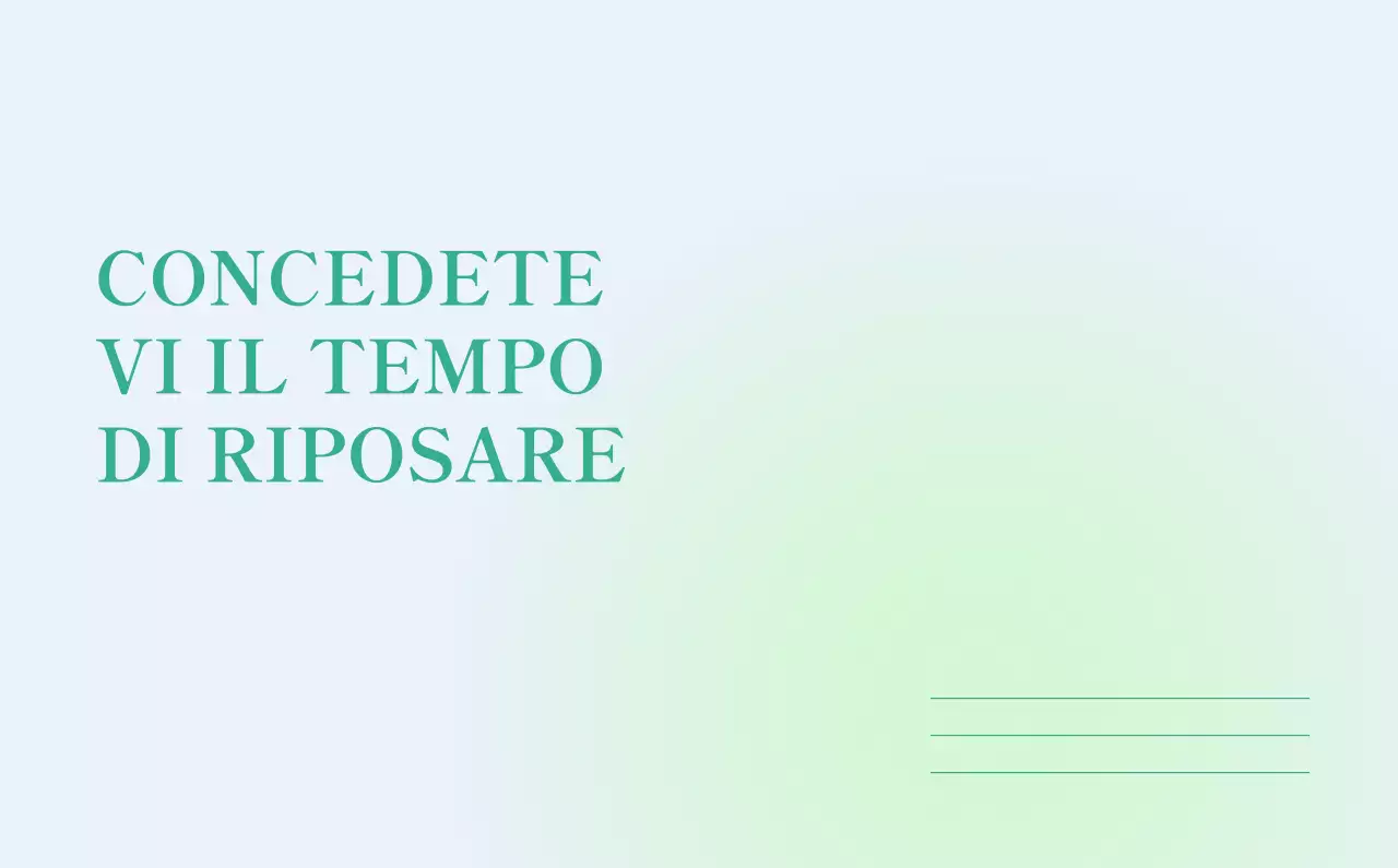 Calendario minimalista a gradi