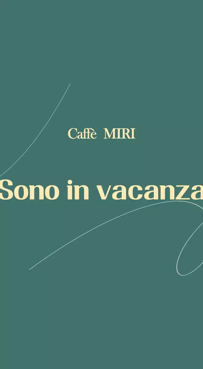 Un moderno calendario dei caffè con i consigli per la bevanda del mese