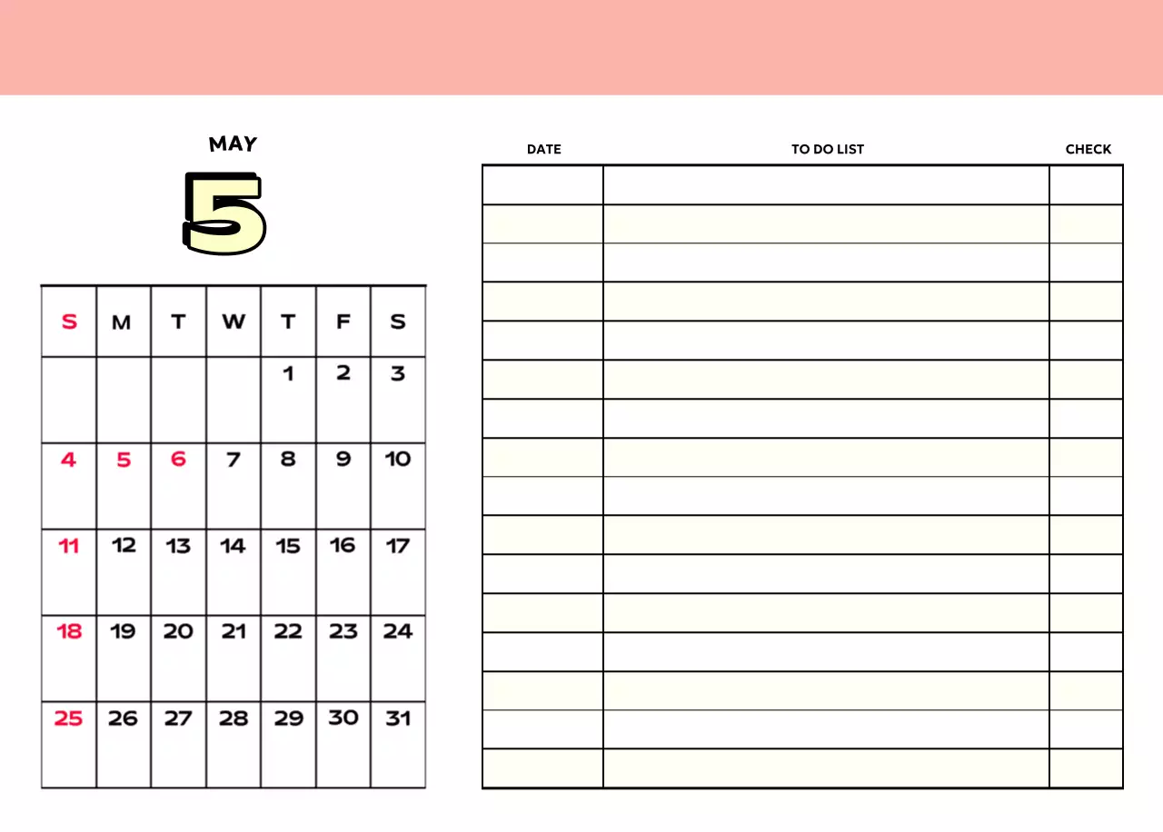 Colorful calendars with a variety of retro illustrations