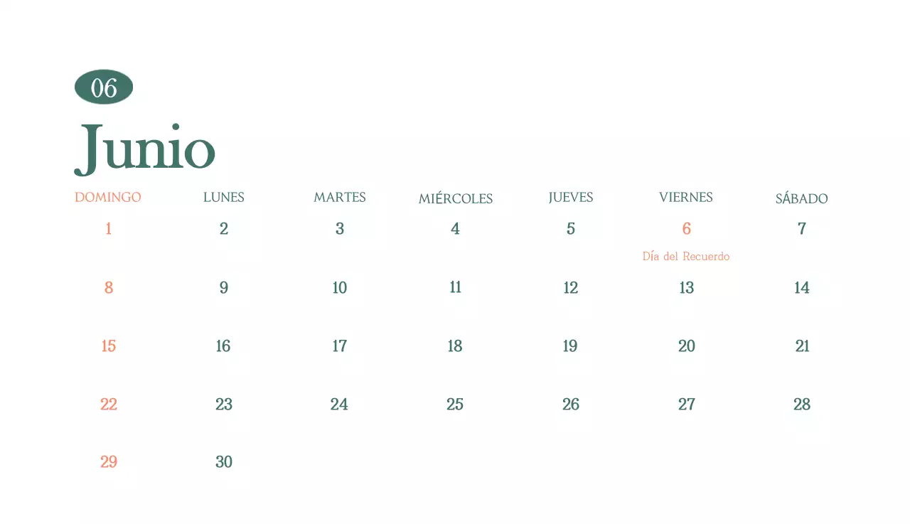 Un moderno calendario de cafeterías con recomendaciones para la bebida del mes