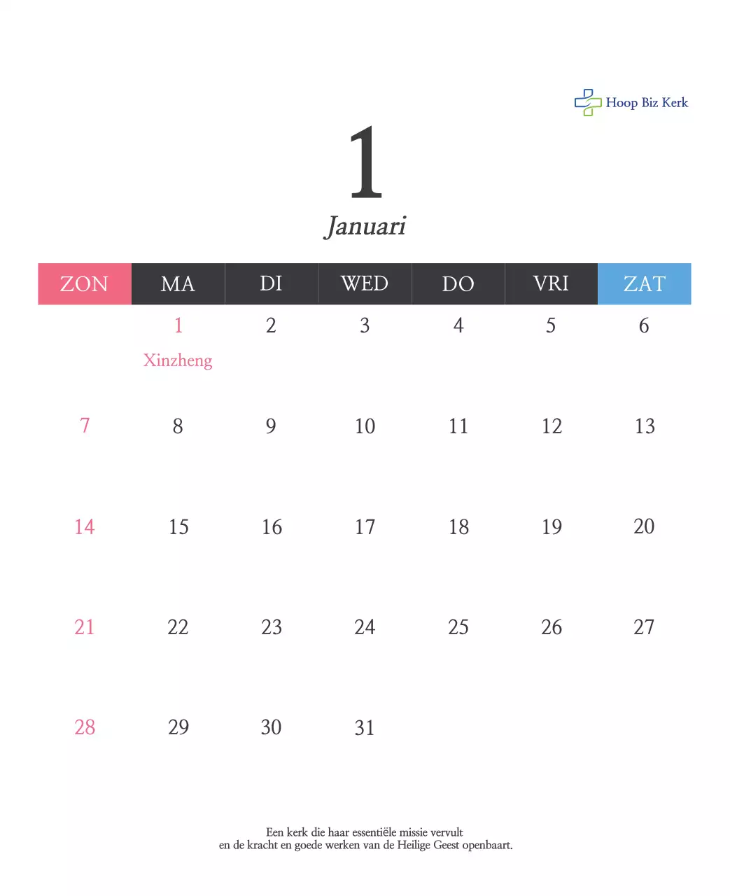 Eenvoudige kalligrafie Bijbel Kerk Promotie