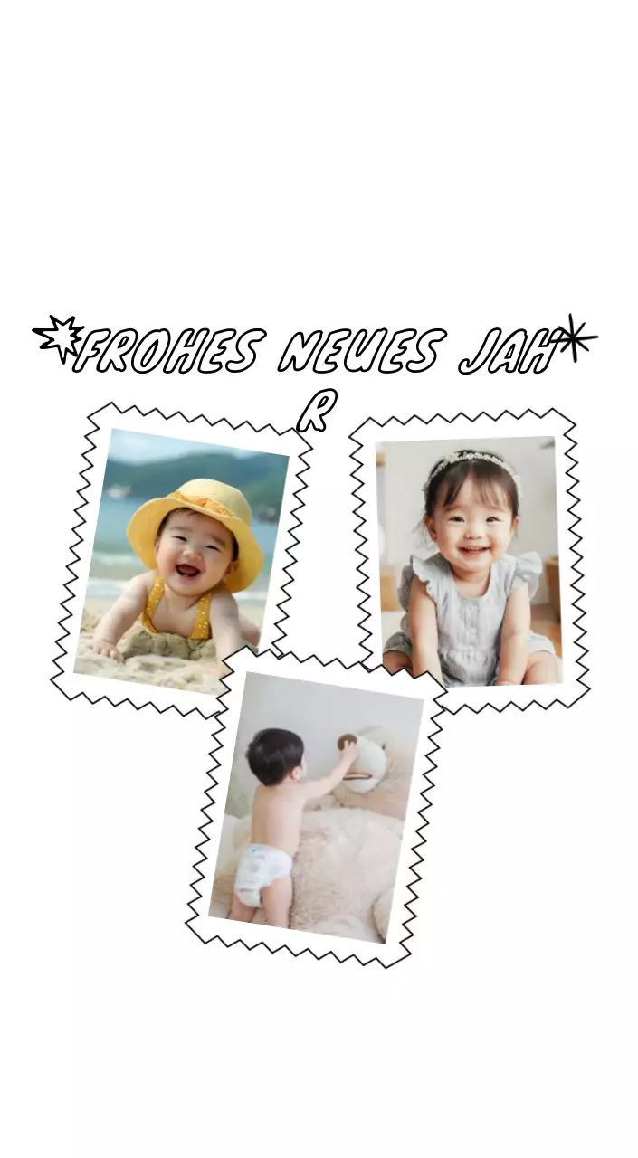 Niedlicher Fotokalender