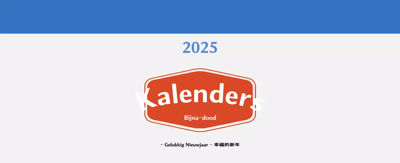 Retro concept memory kalender in rood