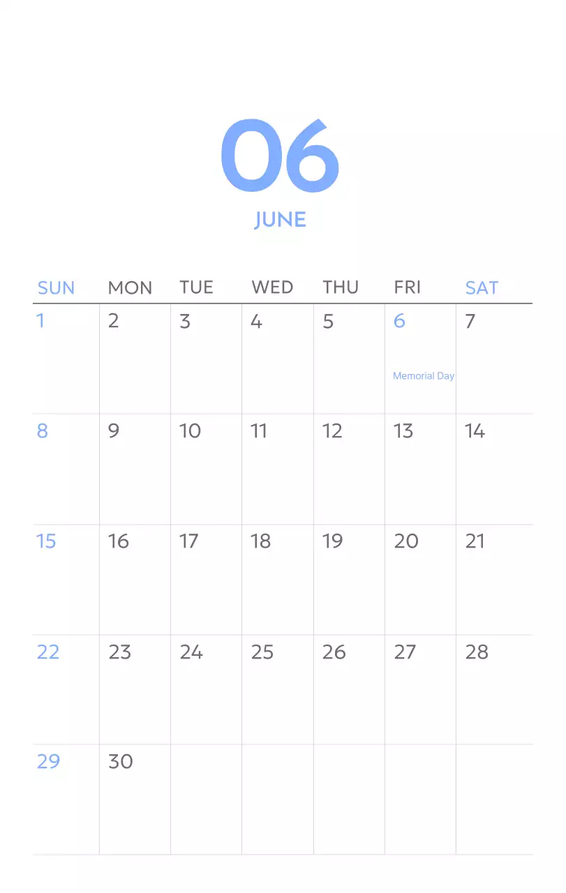 Kalender pelacak sasaran foto dengan percikan warna biru