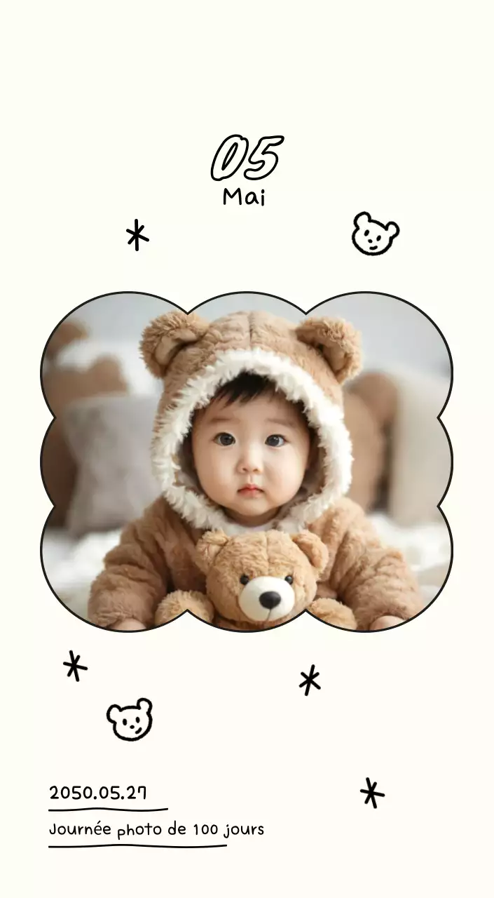 Calendrier photo mignon