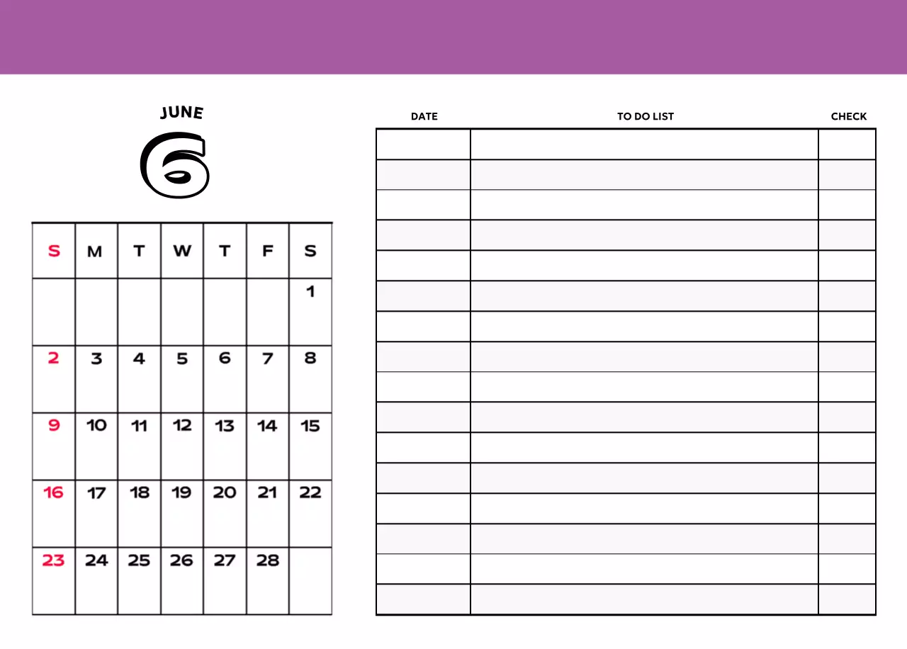 Colorful calendars with a variety of retro illustrations